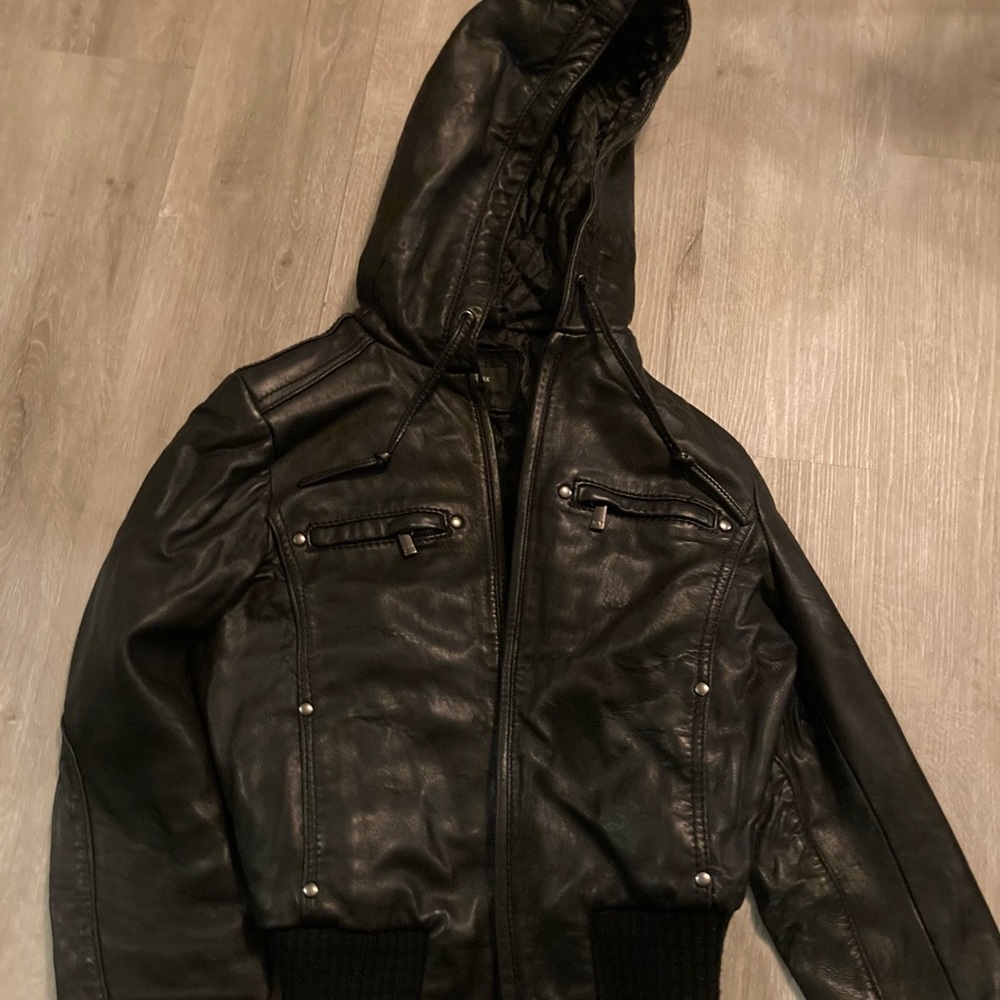 Jones New York Leather Jacket